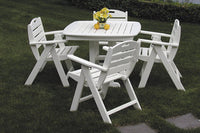 POLYWOOD¨ Nautical 5-Piece Dining Set