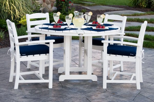 POLYWOOD¨ La Casa Cafe 5-Piece Dining Set with Cushions