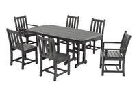 POLYWOOD¨ Traditional Garden 7-Piece Dining Set