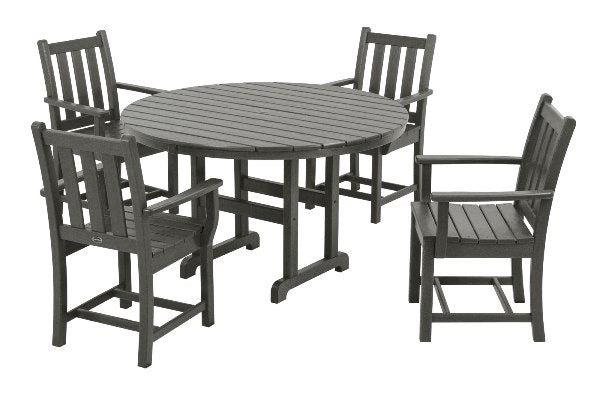 POLYWOOD¨ Traditional Garden 5-Piece Dining Set