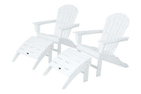 POLYWOOD¨ South Beach 4-Piece Adirondack Set
