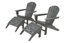 POLYWOOD¨ South Beach 4-Piece Adirondack Set