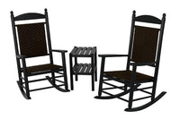 POLYWOOD¨ Jefferson 3-Piece Woven Rocker Set