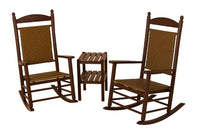 POLYWOOD¨ Jefferson 3-Piece Woven Rocker Set