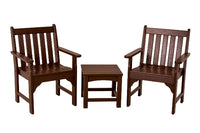POLYWOOD¨ Vineyard 3-Piece Garden Chair Set