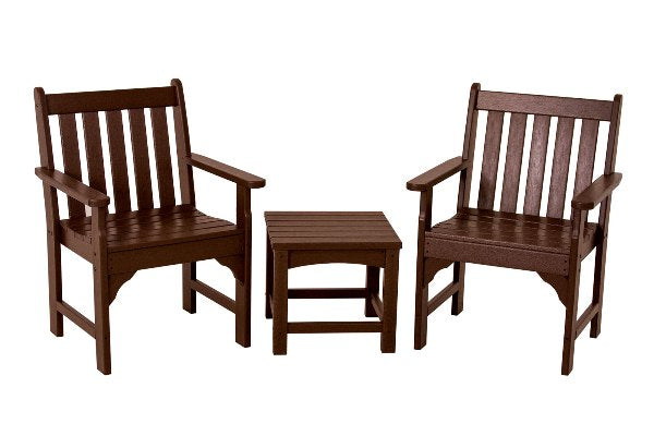 POLYWOOD¨ Vineyard 3-Piece Garden Chair Set