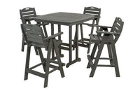 POLYWOOD¨ Nautical 5-Piece Bar Set