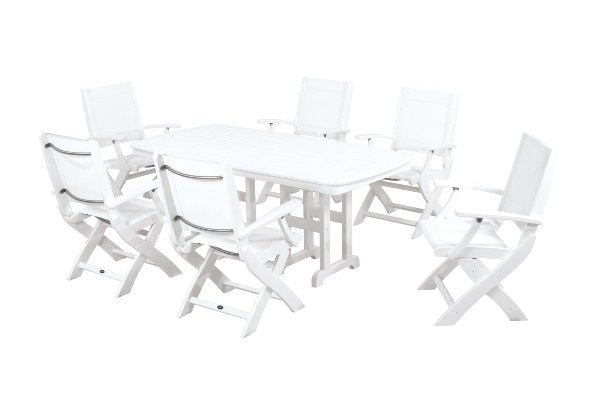 Polywood Coastal 7-Piece Dining Set