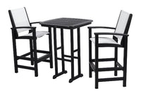 Polywood Coastal 3-Piece Bar Set