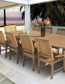 Royal Teak Compass Teak Side Chair