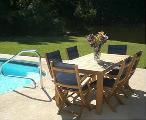 Royal Teak Comfort Table - 63"