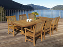 Royal Teak Compass Teak Arm Chair