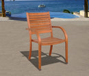 International Home Miami Amazonia Arizona 4 pc Stacking Armchair