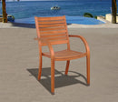 International Home Miami Amazonia Arizona 4 pc Stacking Armchair