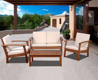 International Home Miami Amazonia Murano 4 pc Conversation Set