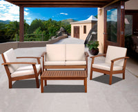 International Home Miami Amazonia Murano 4 pc Conversation Set