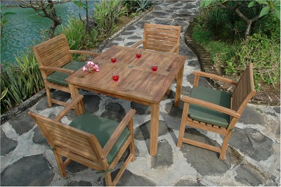 Anderson Teak Montage Victoria Collection Dining Set