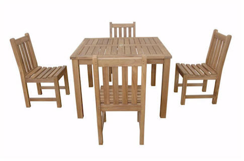 Anderson Teak Montage Braxton Dining Set A
