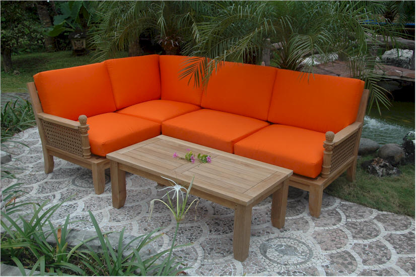 Anderson Teak Luxe 5-Piece Modular Set