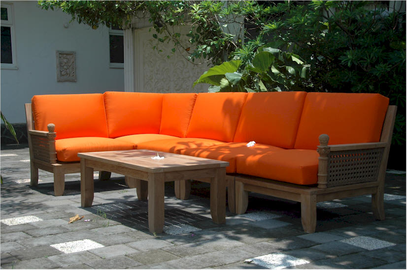 Anderson Teak Luxe 6-Piece Modular Set
