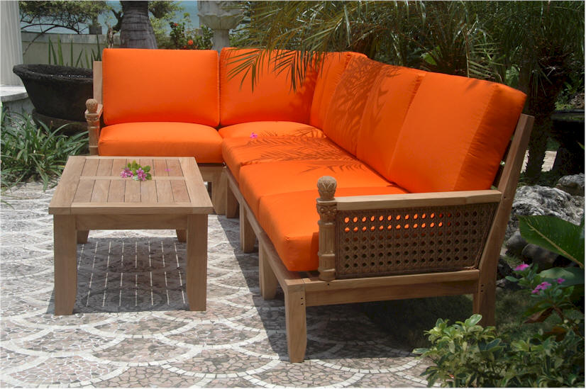 Anderson Teak Luxe 6-Piece Modular Set