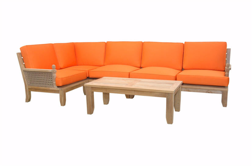 Anderson Teak Luxe 6-Piece Modular Set