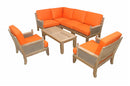 Anderson Teak Luxe 7-Piece Modular Set