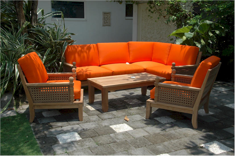 Anderson Teak Luxe 7-Piece Modular Set