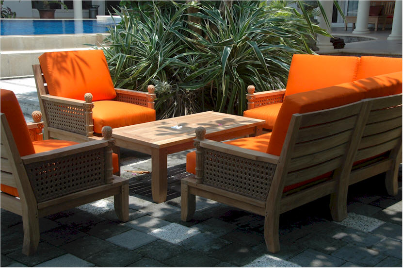 Anderson Teak Luxe 7-Piece Modular Set
