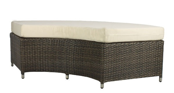 Source Outdoor Circa 1/4 Round Backless Bench