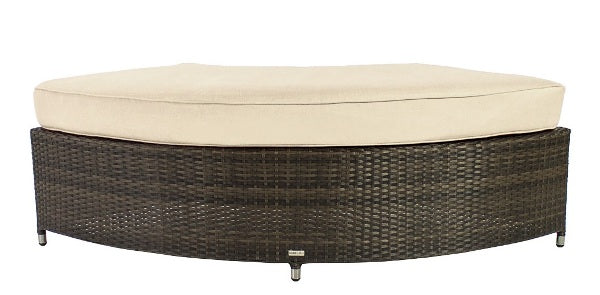 Source Outdoor Circa 1/4 Round Backless Bench