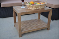 Anderson Teak 24" Windsor Side Table with 2 Tier