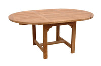 Anderson Teak Chicago 7-Piece Oval Extension Dining Set