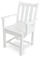 POLYWOOD® Traditional Garden Dining Arm Chair