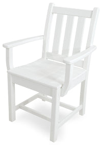 POLYWOOD® Traditional Garden Dining Arm Chair