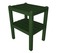 POLYWOOD¨ Two Shelf Side Table