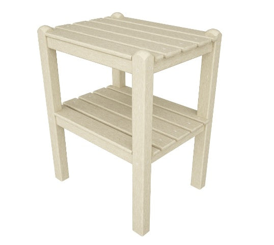 POLYWOOD¨ Two Shelf Side Table