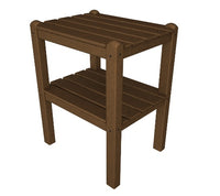 POLYWOOD¨ Two Shelf Side Table
