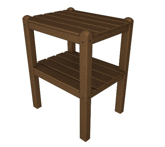 POLYWOOD¨ Two Shelf Side Table