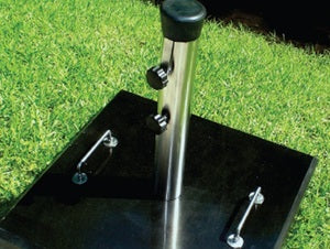 Royal Teak Umbrella Foot - Black Granite