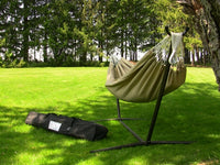 Vivere's Combo - Sunbrella Sand Hammock with Stand (9ft)
