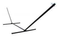 Vivere 15-Foot 3-Beam Hammock Steel Stand in Black