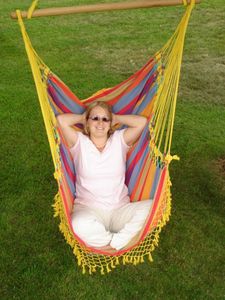 Vivere Brazilian Style Hammock Chair in Paradise