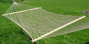 Vivere Polyester Rope Hammock - Double in White