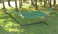 Vivere Polyester Rope Hammock - Double in Forest