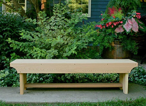 Creekvine Designs 5-Ft Cedar 1805 Traditional Heavy Duty Bench