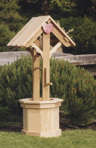 All Things Cedar Large Outdoor Wishing Well