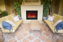 Amantii Electric Fireplace 30" Zero Clearance FLUSHMT Unit-32" x 26" Black Glass Surround