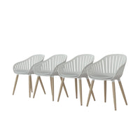 International Home Miami Amazonia 4-Piece Chairs Set | Ideal for Indoors