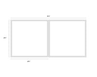 Sunpan Pick Up Sticks (set of 2) - 48" x 48" - Gold Floater Frame